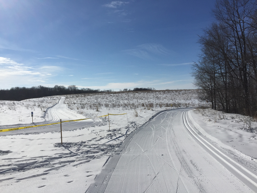 Iowa Ski Trail Update Iowa Winter Games Prairie Springs Nature