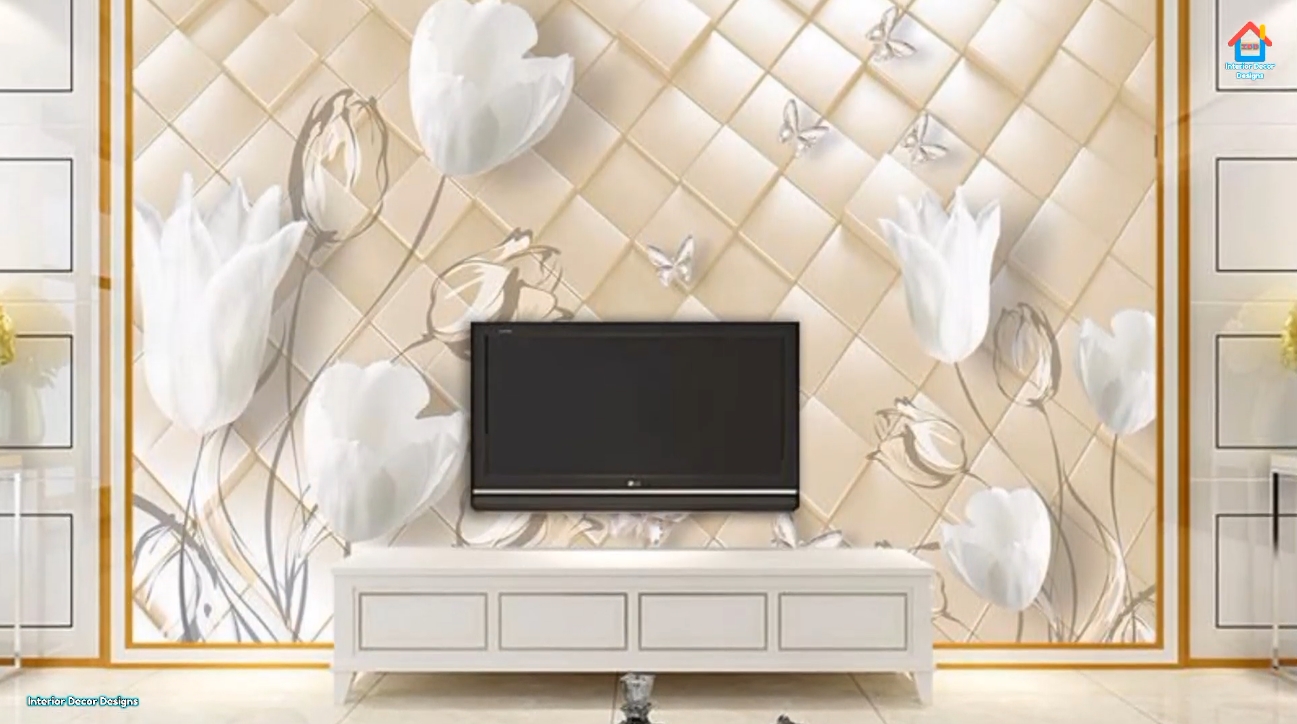 42 Photos vs. 140 Latest wallpaper designs for modern home interior | Stylish wallpaper in living room and bedroom