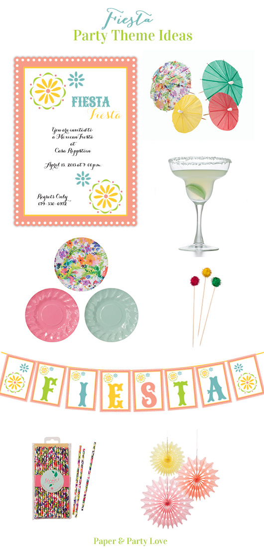 Fiesta Party Ideas | Paper & Party Love