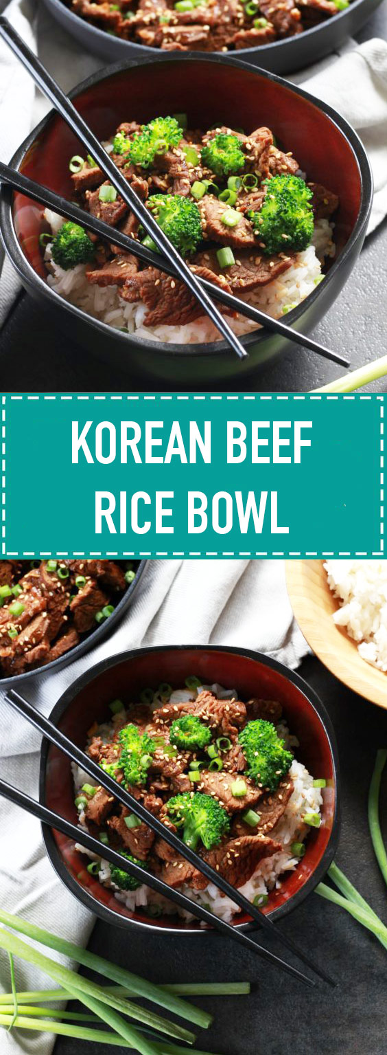 Korean Beef Rice Bowl