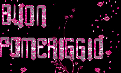 Che La Vita Continua Buon pomeriggio gif bellissime jpg (500x300)
