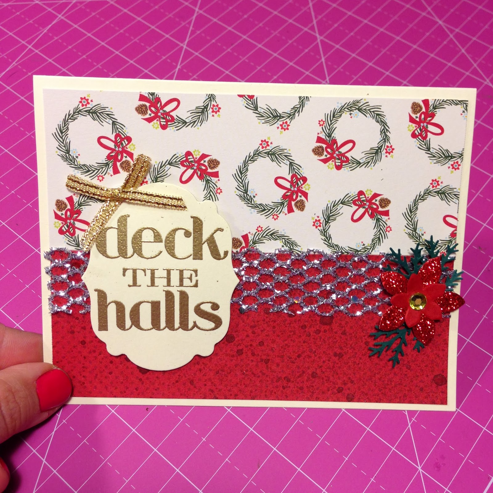 Pumpkin Spice &amp; Everything Nice: Christmas Card for a co-worker
