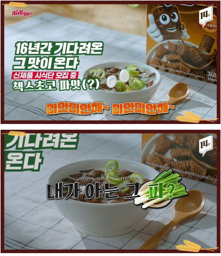 드디어 출시된 파맛 첵스