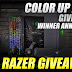 Razer Giveaway 2015, Color Up 2015 Giveaway, Winner Announced