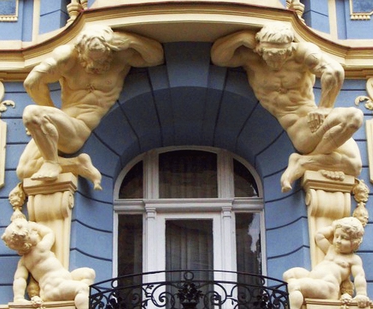 Abbey Roads Caryatids
