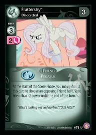 My Little Pony Fluttershy, Discorded Absolute Discord CCG Card