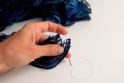 all crafts Basic Crochet Stitches: Beginner Ruffled Scarf Pattern