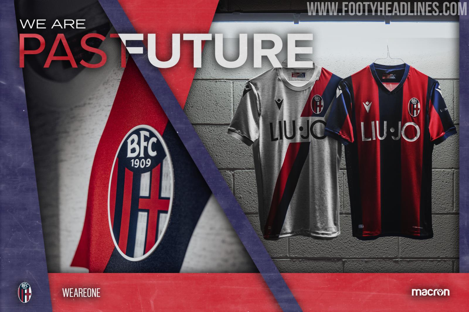 Bologna 1920 Home & Away Kits Released Footy Headlines