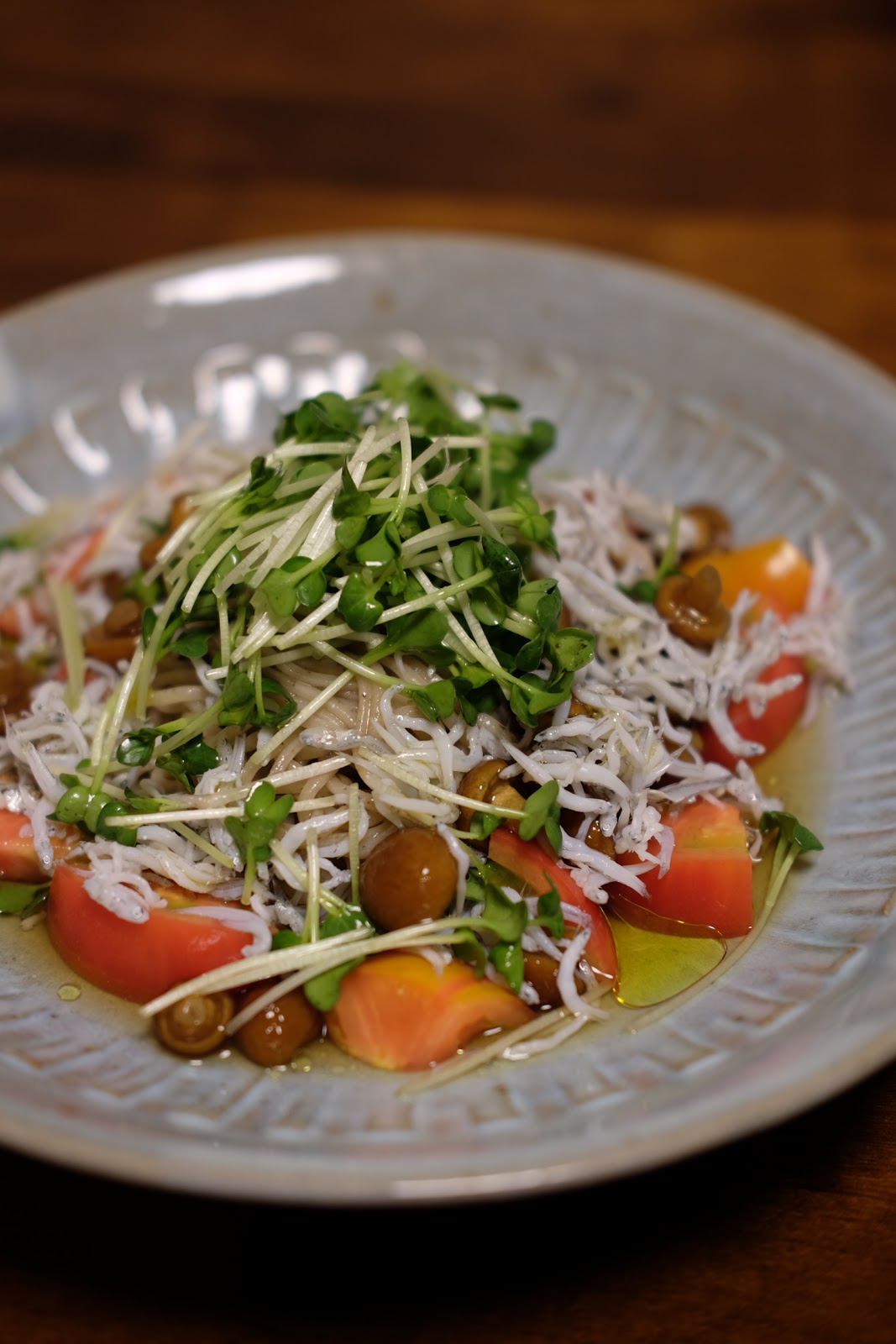 Eat Neat Beat Eats くまちゃんなめこの出汁漬け