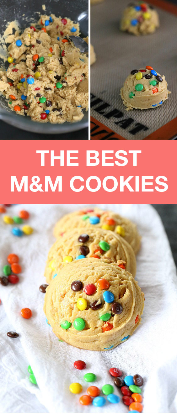 The Best M&M Cookies Recipe The Best M&M Cookies Recipe