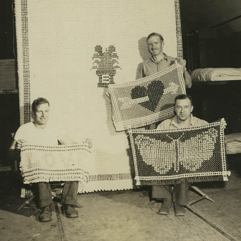 Anonymous Works Men Make Rugs Too!