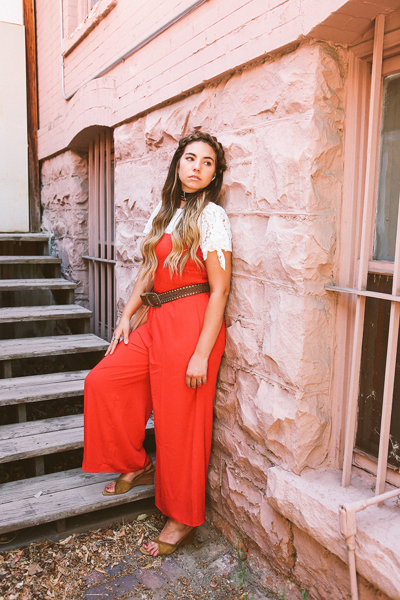 Red Jumpsuit