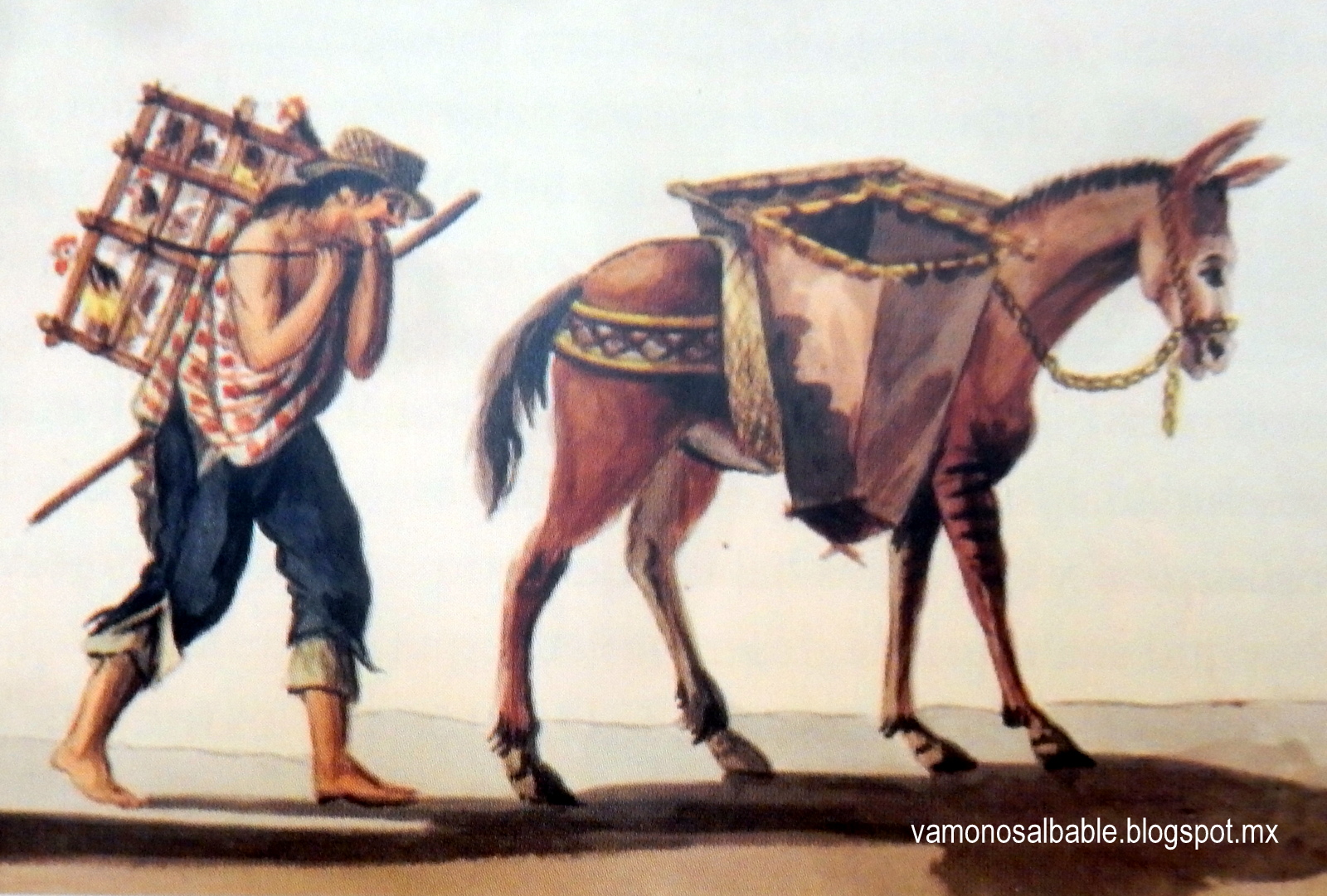 El Bable De las mulas y