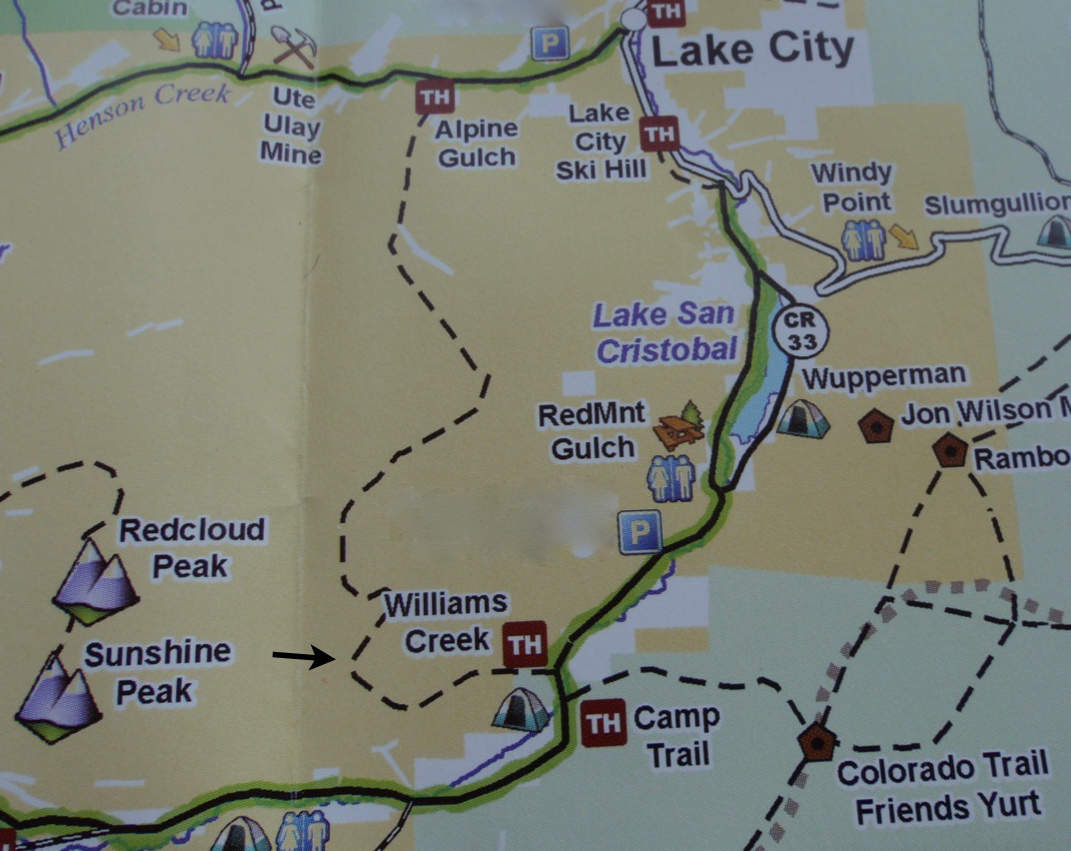 One Day in America Williams Creek Trail near Lake City Colorado