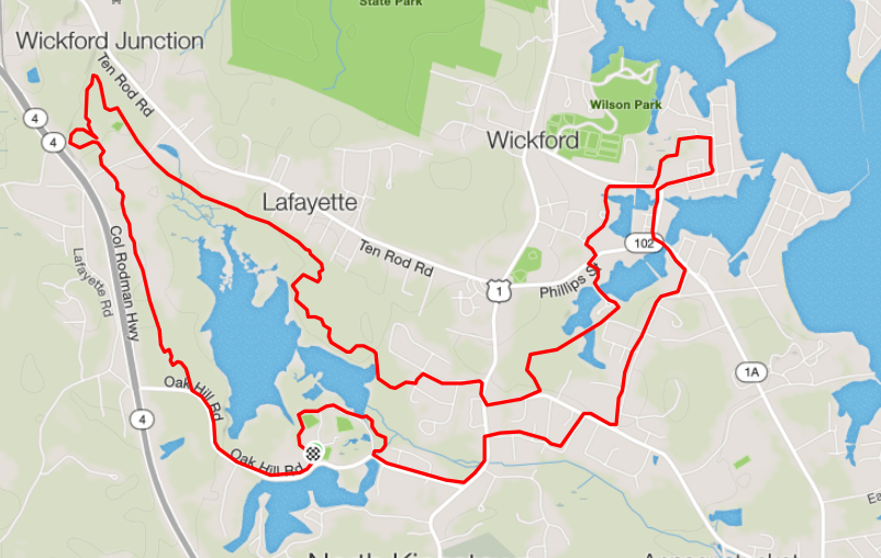 South County Trails Weekly Log 11215 to 11815