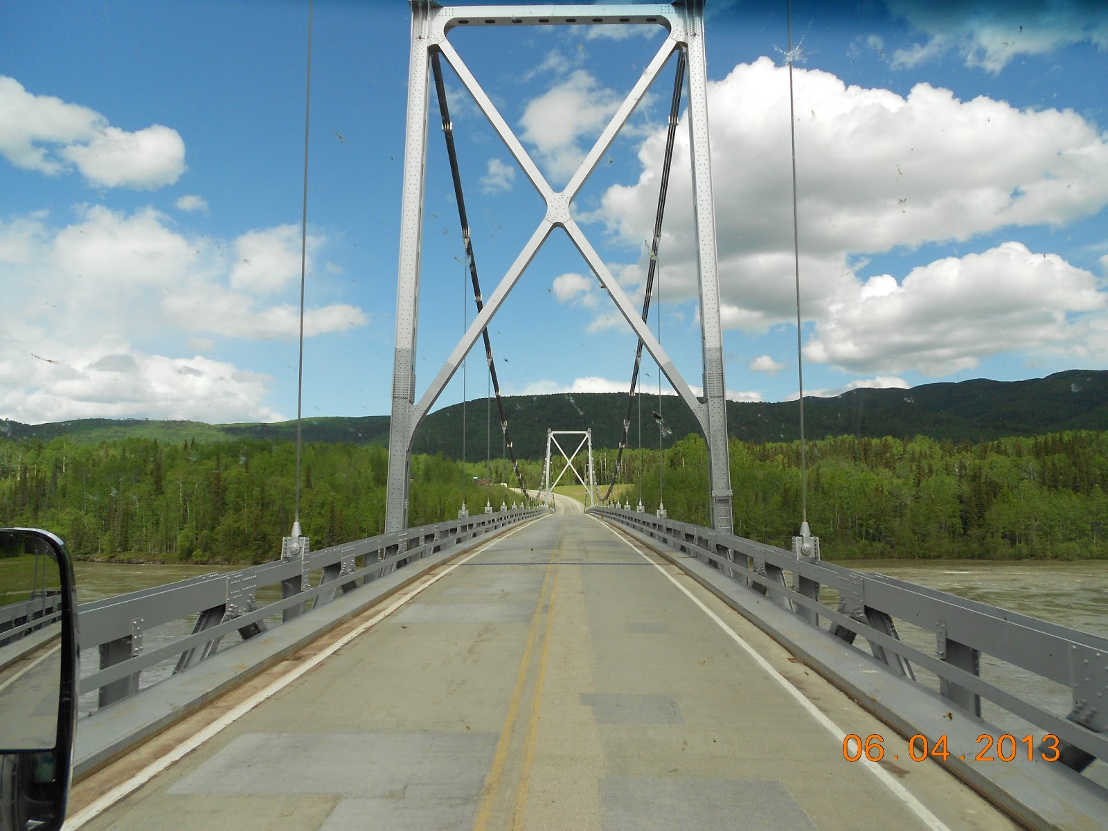BY CHANCE FORT NELSON, BC TO LIARD HOT SPRINGS, BC