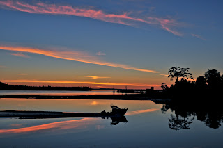 Haida Gwaii sunset. Photo by Guy Kimola