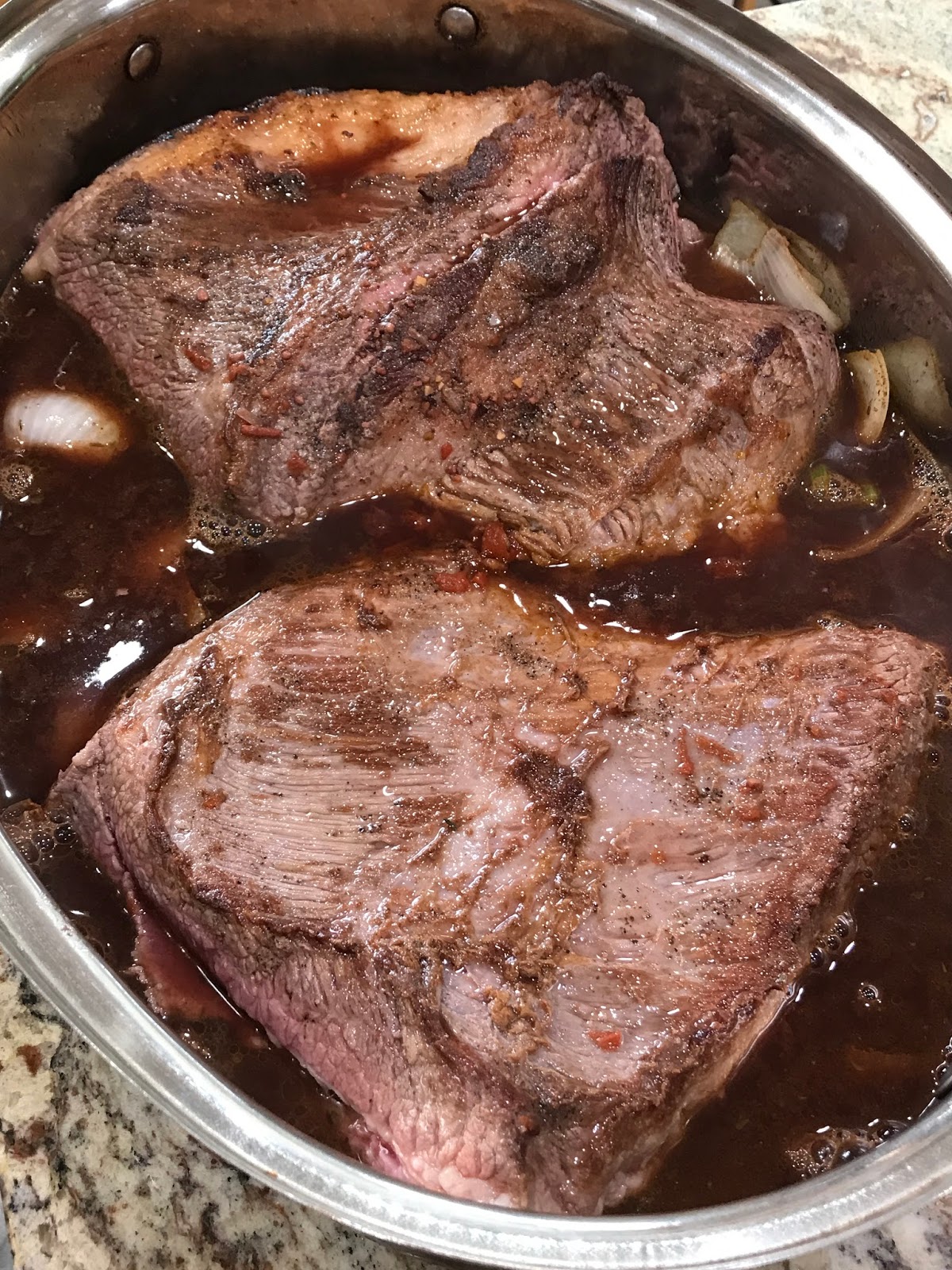 LIFE IS GOOD COOKING A BRISKET