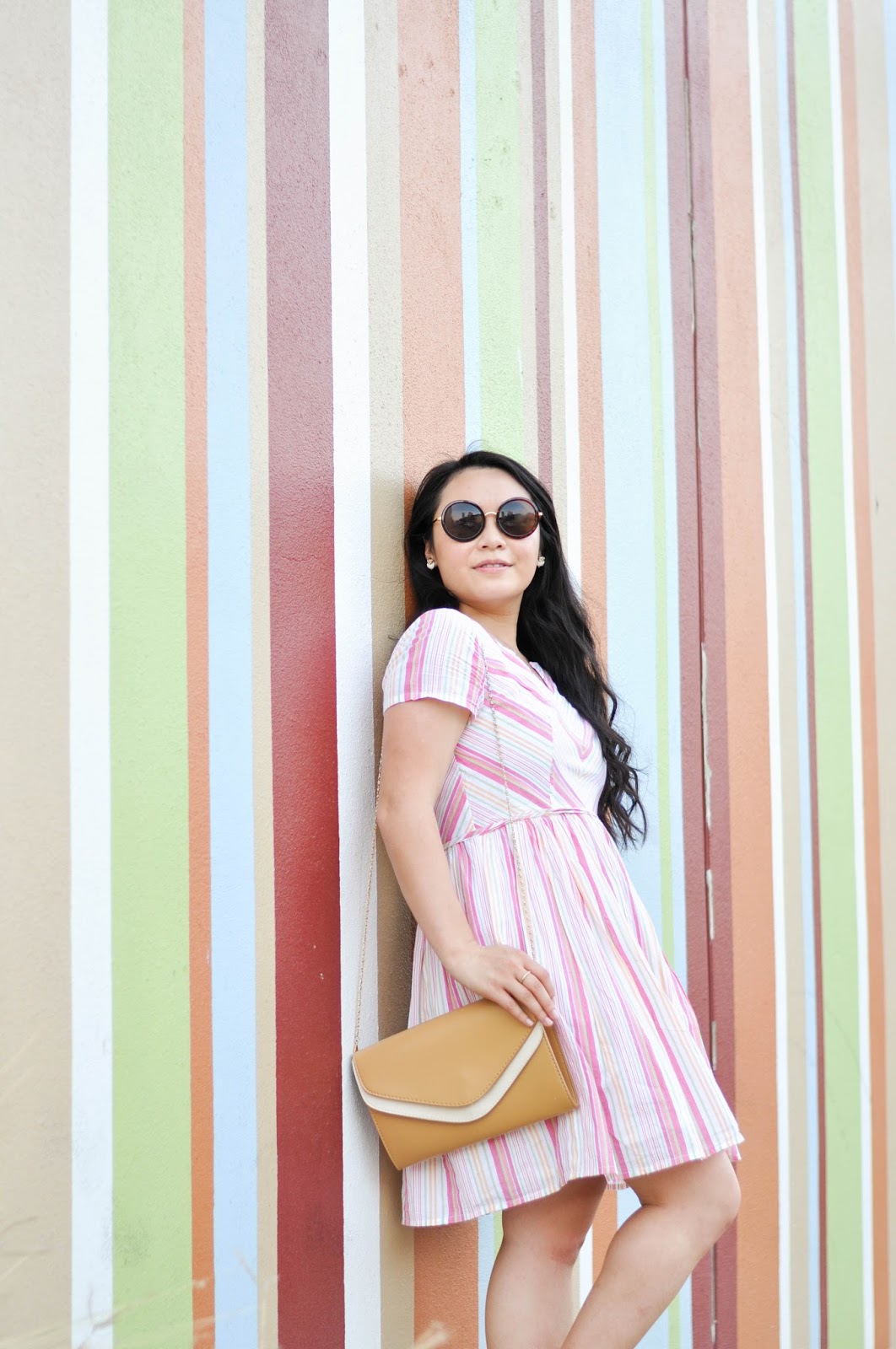 Candy Stripe Dress | The Bella Insider