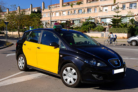 Trip Percutian ke Barcelona Teksi Taxi