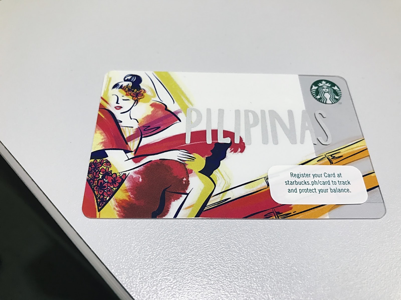 2017 Starbucks Pilipinas Card