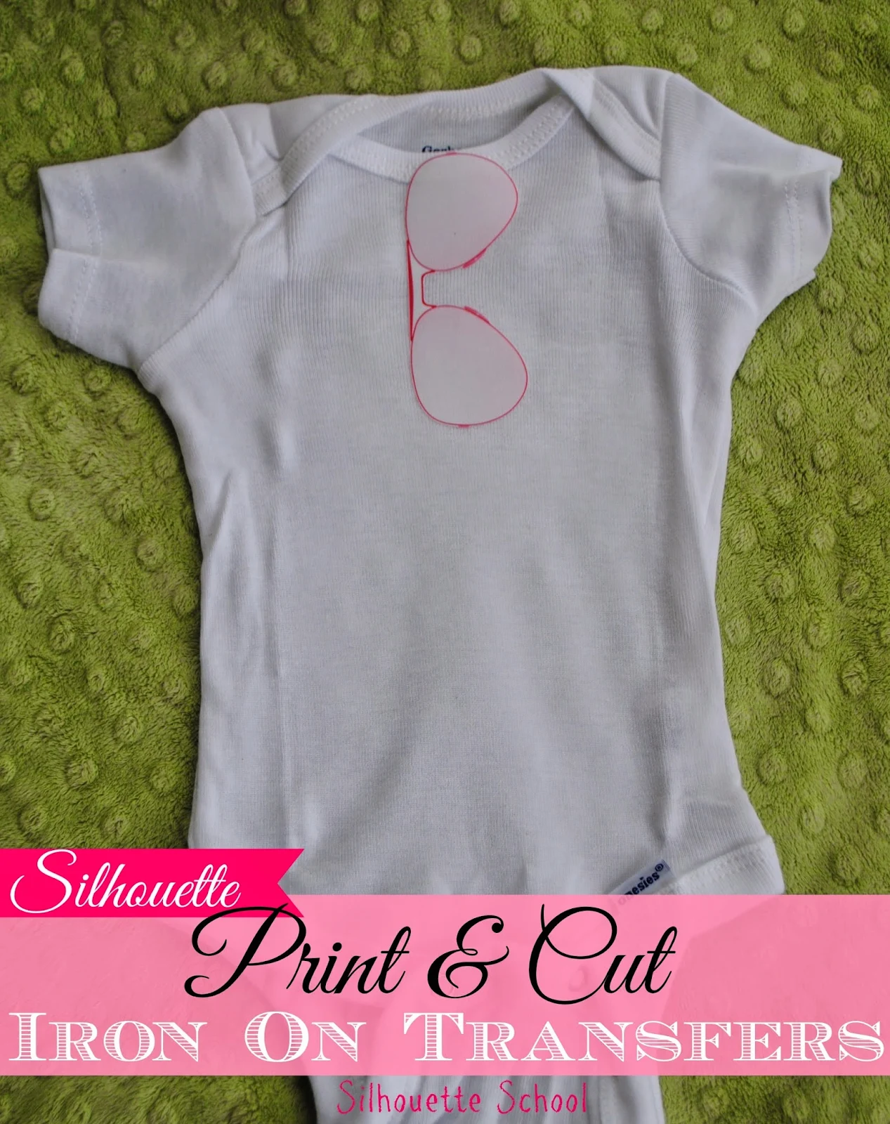 Silhouette, print and cut, heat transfer, iron on, Silhouette tutorial