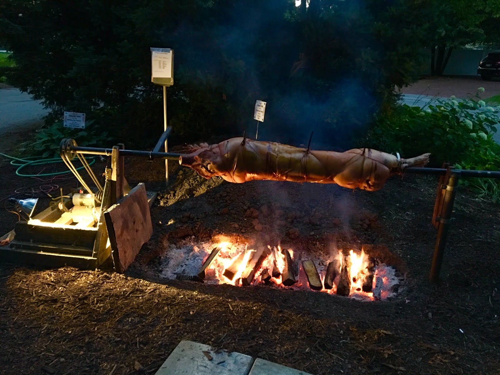 Denburn Woods Pig Roast 2017 Today at 4 PM