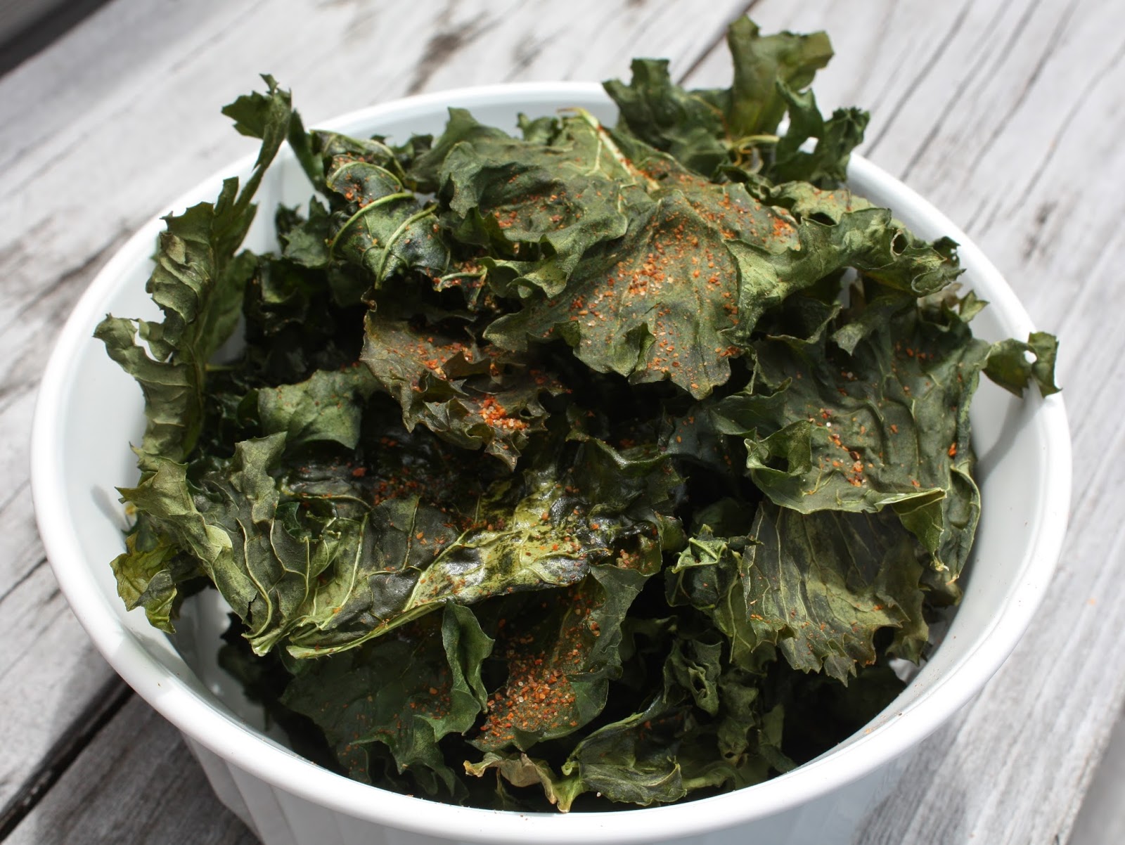 Best of Long Island and Central Florida Spicy Baked Kale Chips
