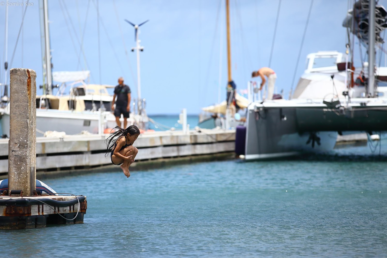 Anasazi Racing dock life st. david's harbour / grenada