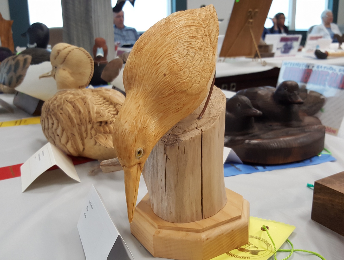 Ales the woodcarver Photos from PEI wood carving show and competition 2017