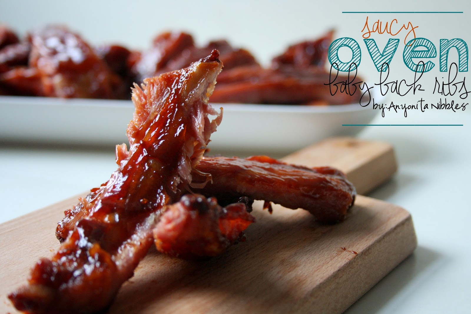 With these easy-to-make tender baby back ribs, you can have barbecue ribs any time! | Anyonita Nibbles