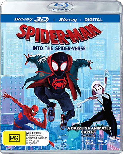 Spider Man Into Spider Verse (2018) 3D H-SBS 1080p BDRip Dual Audio Latino-Inglés [Subt. Esp] (Animación. Aventuras. Acción. Fantástico)