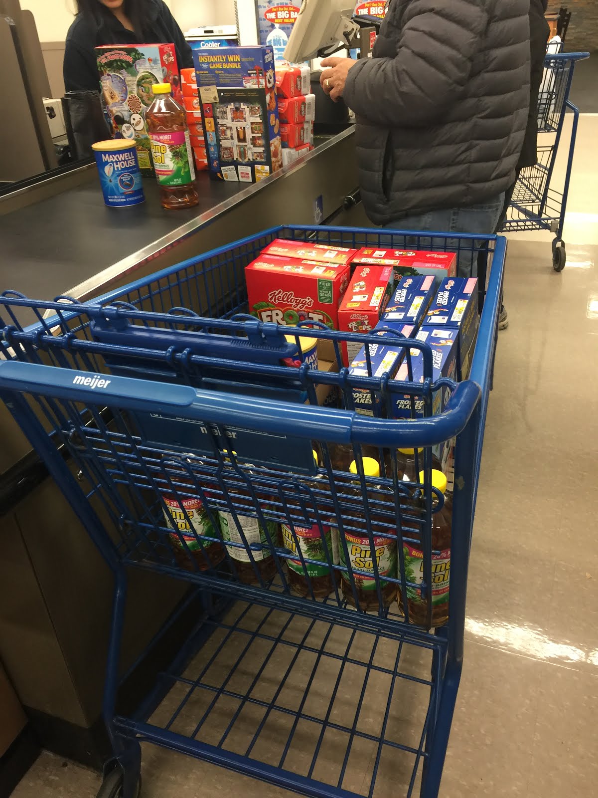 The Meijer Chronicles Meijer and the Christmas cart outlier