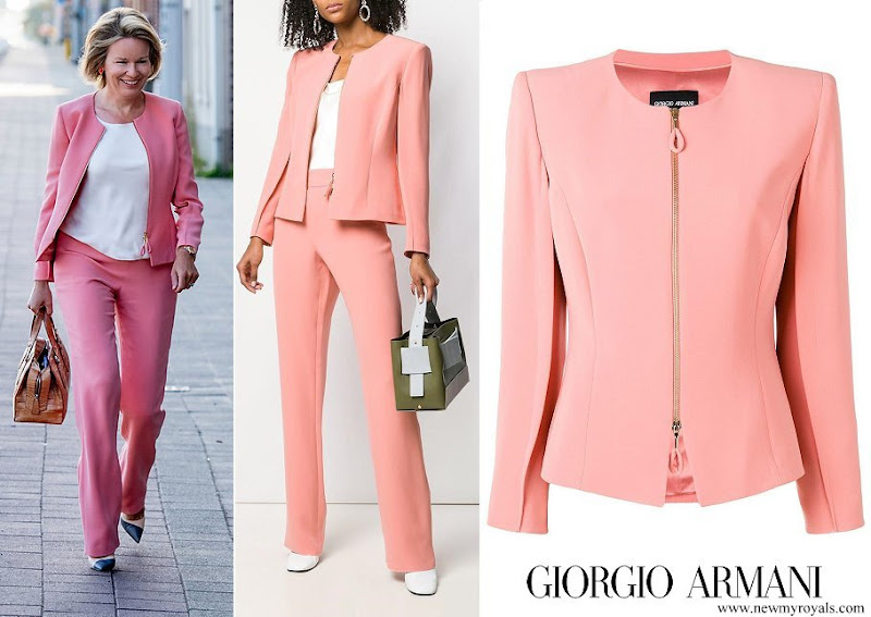 Queen-Mathilde-wore-Giorgio-Armani-Pink-Zip-up-Fitted-Silk-Jacket-and-a-satin-trousers.jpg