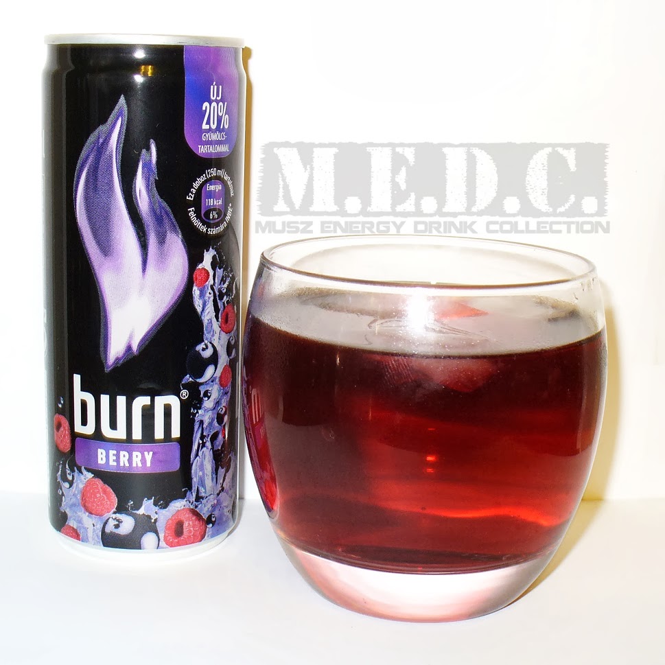 World of Energy Drinks Energy Drink Test 67 Burn Berry