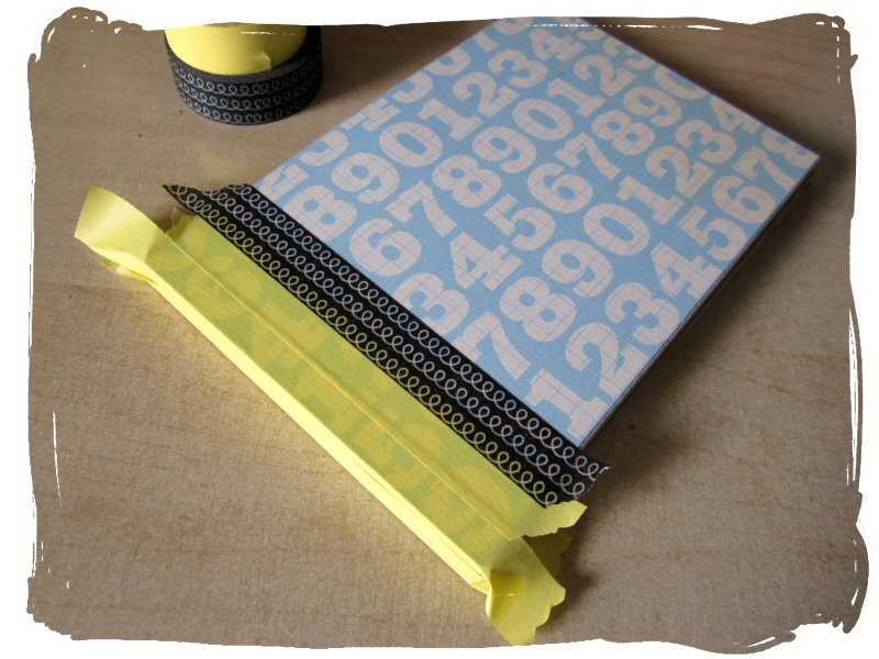 Quirky Kits Ideas Blog: Book binding with washi tape