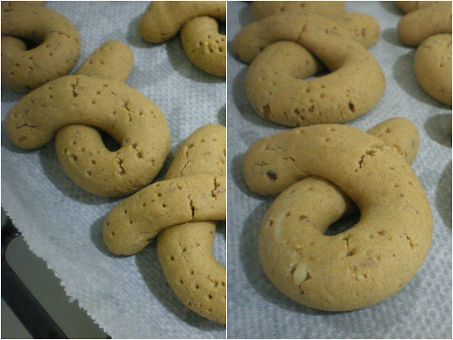 Rosquillas de anís glaseadas (Horneadas)