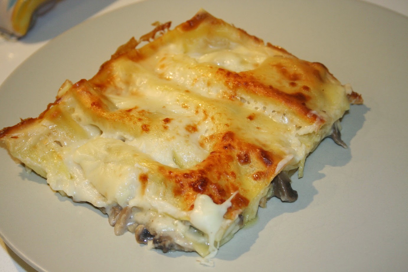 lasagne ai funghi e formaggi