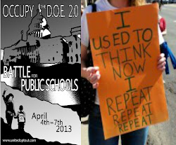 UnitedOptOut's Occupy the DOE 2.0 (Washington, DC) Apr. 4 to 7