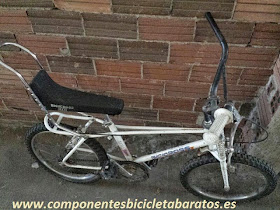 pedalea y luce bicicleta - Componentes bicicleta baratos Zaragoza -  Dedicados a las bicicletas urbanas y repuestos : Bicicross BH Blanca