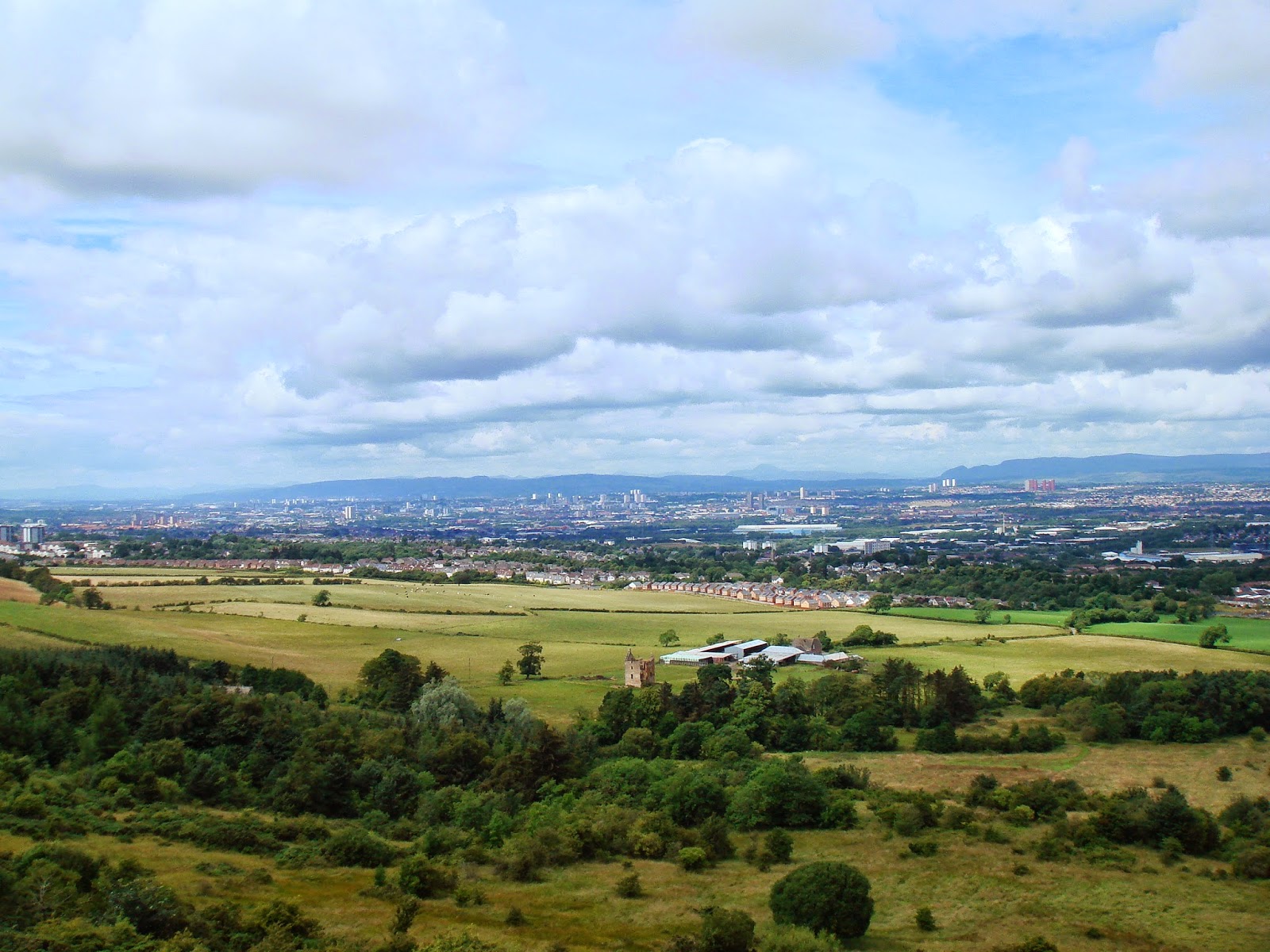 Cycling Meditations: Newton to King's Park via Dechmont Hill and Carmunnock
