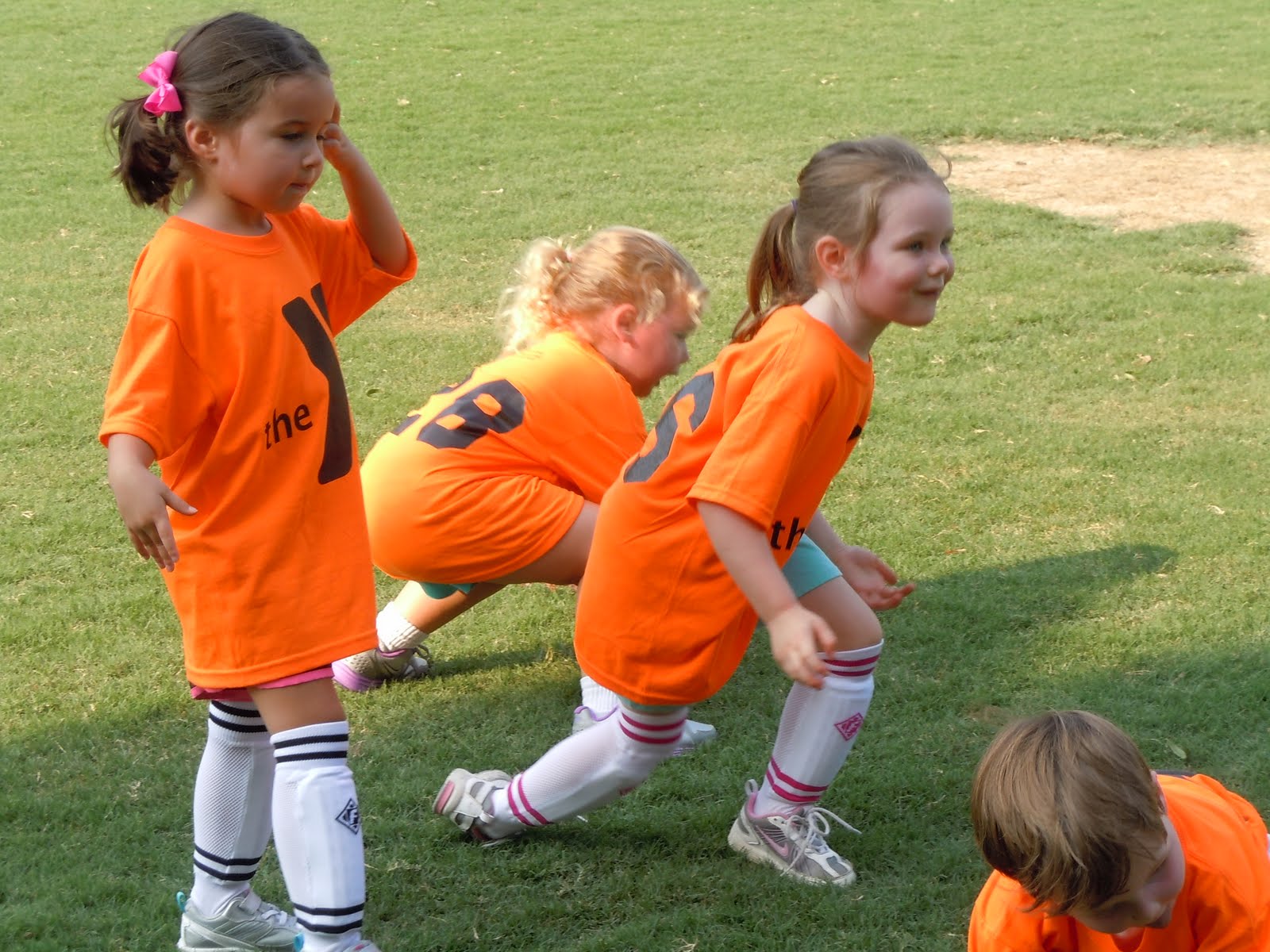 "For God so loved the world..." Lily Starts Soccer