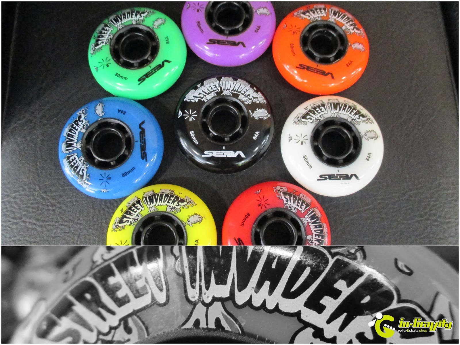 Ingravity Roller&Skate Shop Valencia Seba street invaders, mochila XS