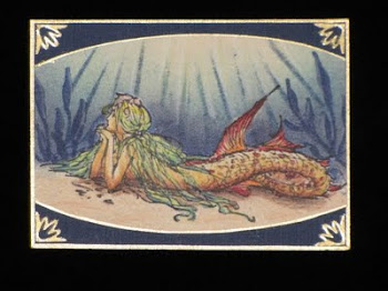 Pensive Mermaid ATC