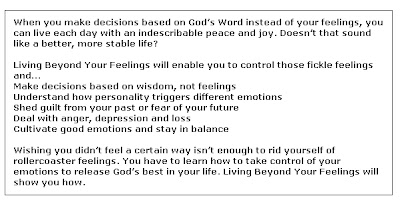 Living Beyond Your Feelings synopsis