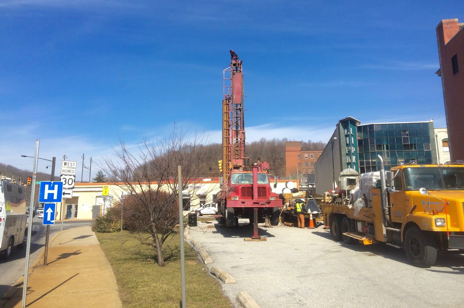 Coatesville Dems Construction has begun on the DePetris mixed use