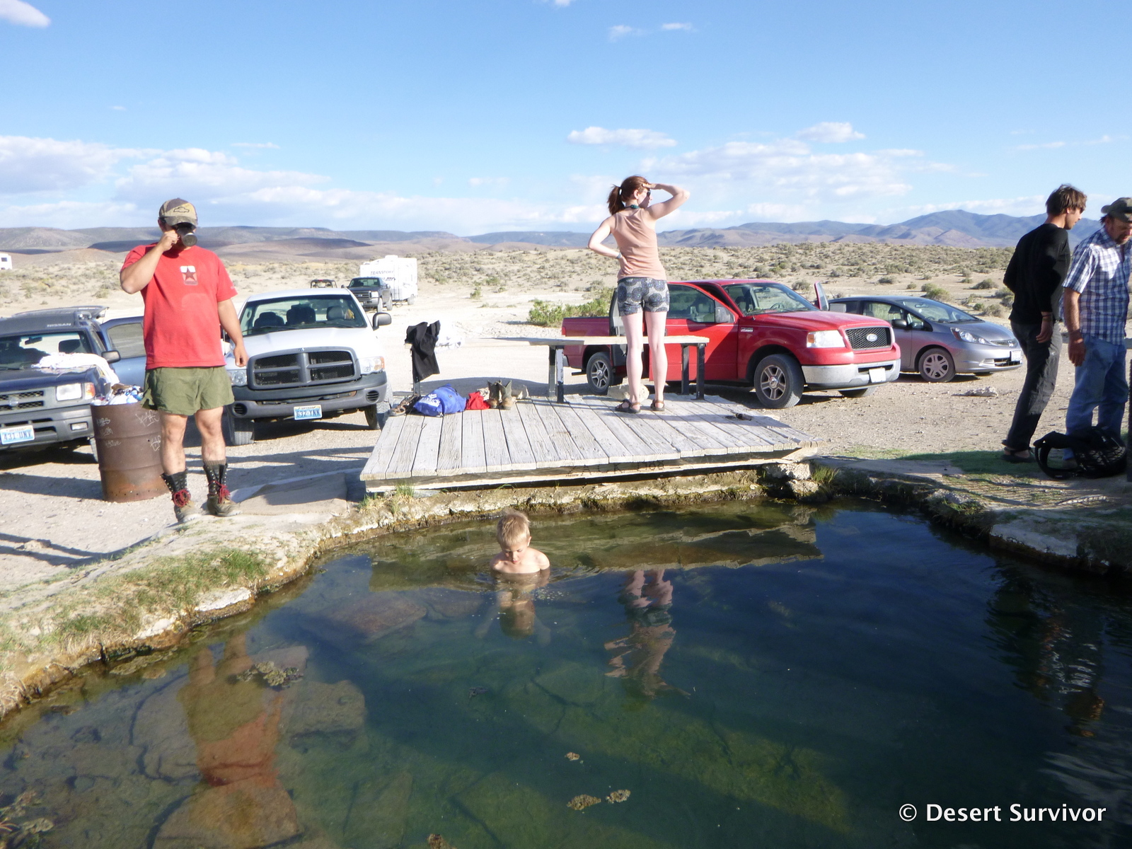 Desert Survivor Desert Hot Springs Diana's Punch Bowl and Spencer's