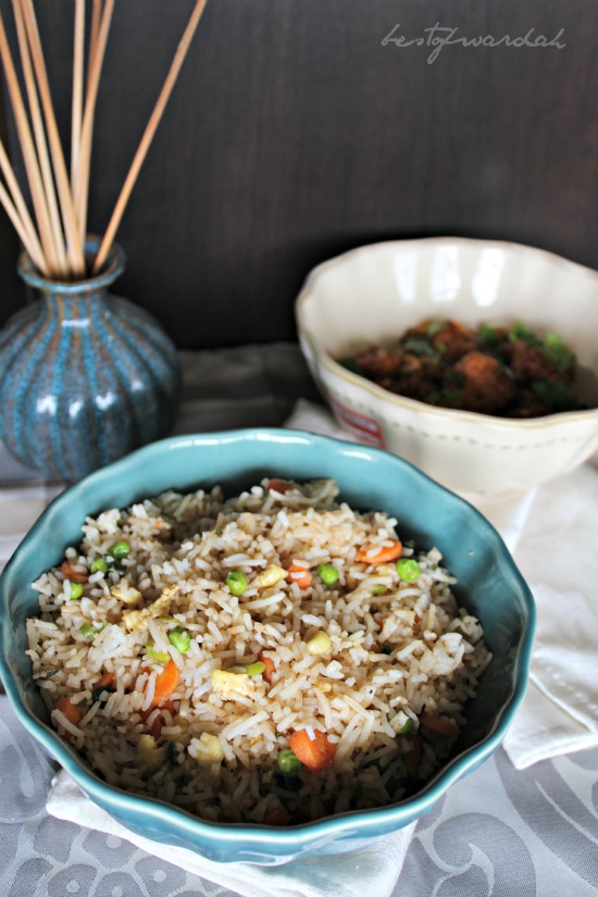 Vegetable Fried Rice | Best of Wardah