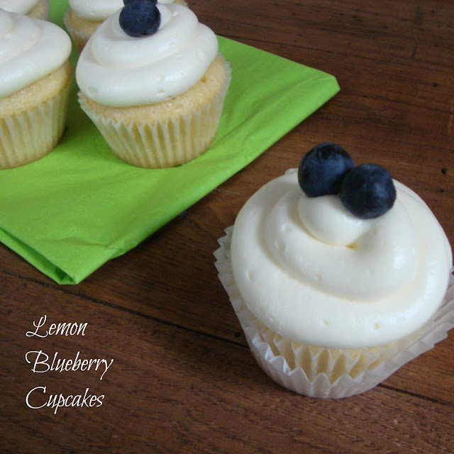 Lemon Blueberry Cupcakes