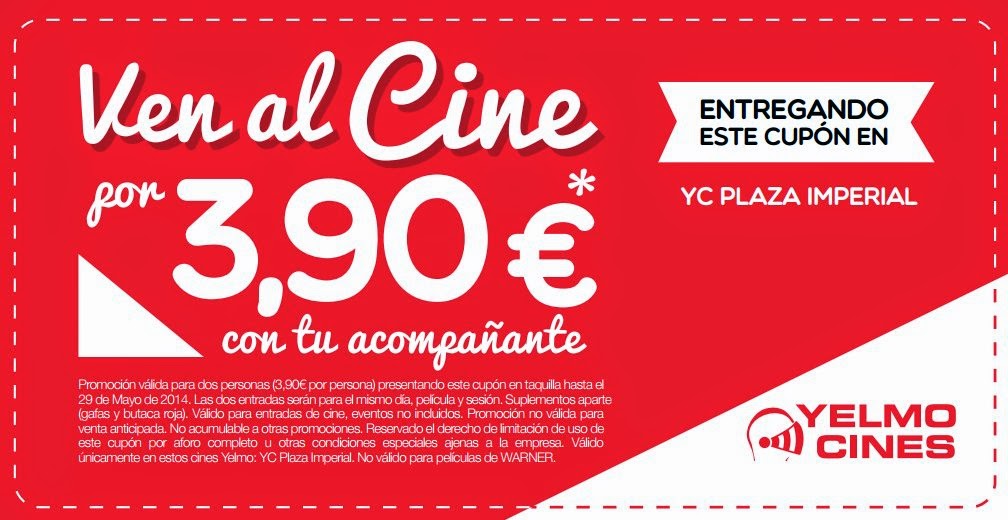 Ofertas (Aragón) Ven a YELMO cines